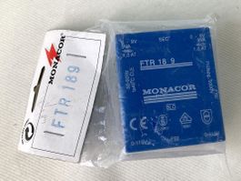 MONACOR | FTR 18/9 | Netztrafo 0–9 V / 9 VA / 1 A