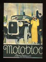 Motobloc, Bordeaux, Künstlerkarte