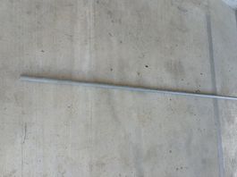 Gas- und Wasserleitungsrohr 3/4 Zoll (27 mm) x 1980 mm