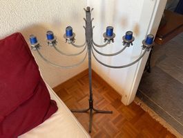 Bougeoir en fer forgé