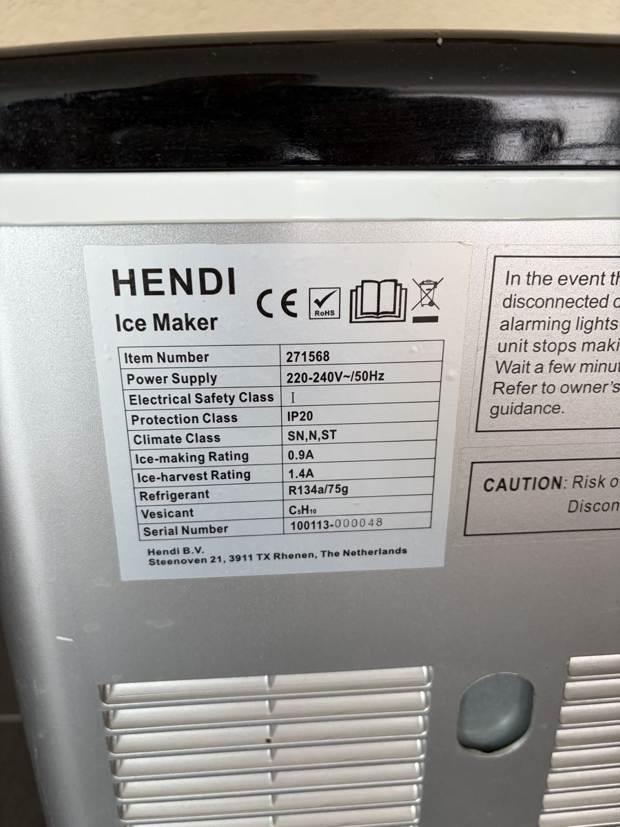 Küchengeräte: Hendi Ice Maker – Gebraucht aus Rickenbach SZ von Ando666 2
