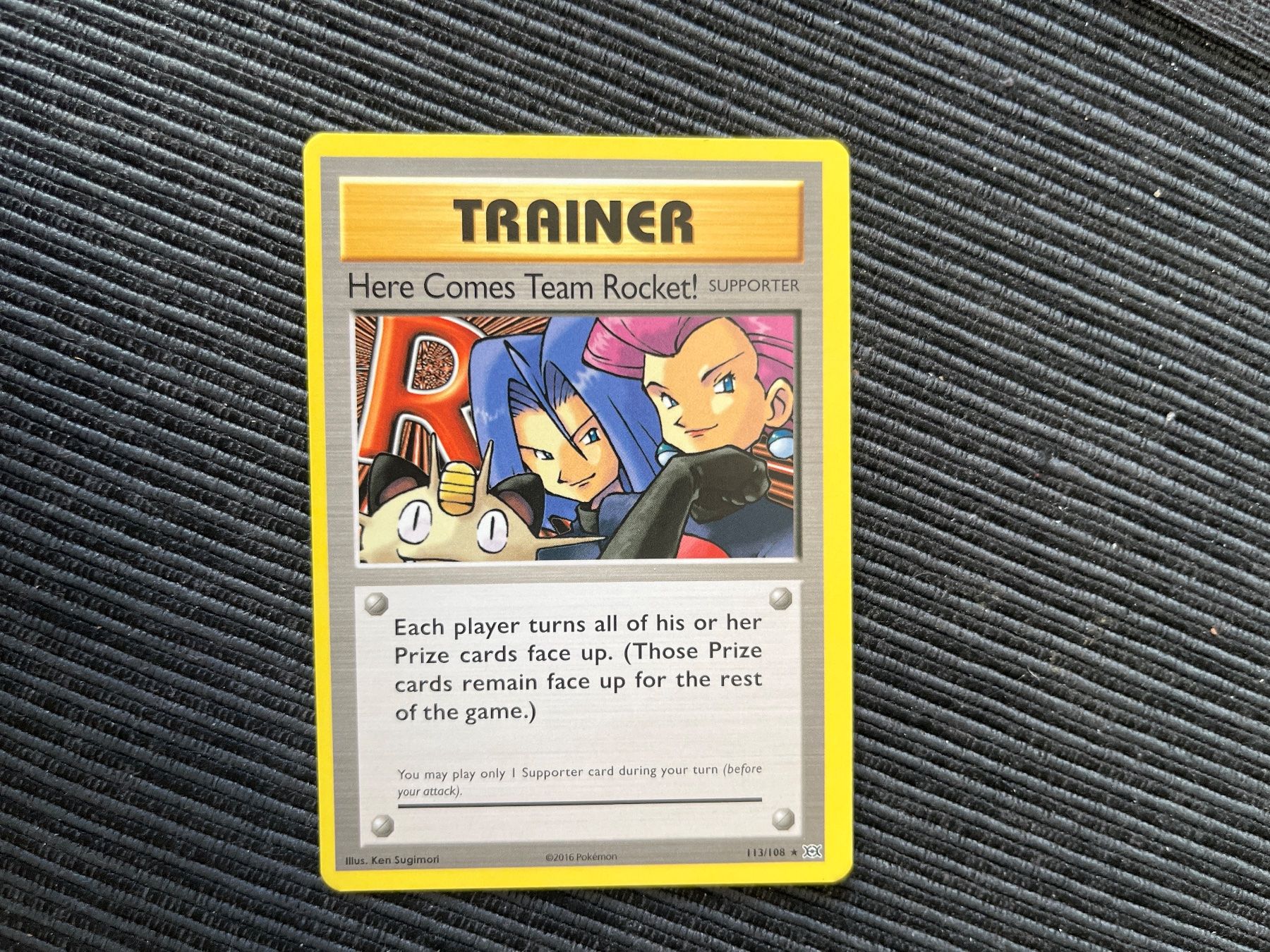 Pokémon Sammelbilder & Trading cards: Pokemon Team Rocket Secret Rare XY Evolutions – Neu (gemäss Beschreibung) aus Wabern von Collectfun