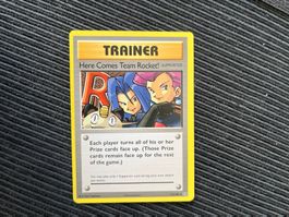 Pokemon Team Rocket Secret Rare XY Evolutions