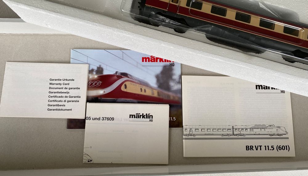 Märklin 37609 Autorail VT 11.5 – Digital, Son, édition Limitée, ép. 4 (neuf)