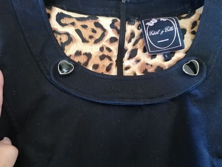 Kleid schwarz gr L