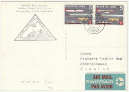 SF59.3c Helikopterpost Staufen-Schafisheim 15.VIII.59