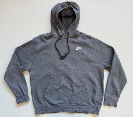 Nike Sweatshirt hoodie pullover MEN Sz M embroidered logo