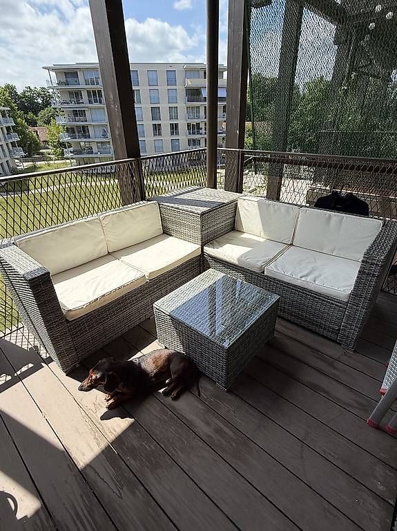 Divani: Rattanlounge für Garten oder Balkon – Usato da Münchenstein venduto da bloombluem