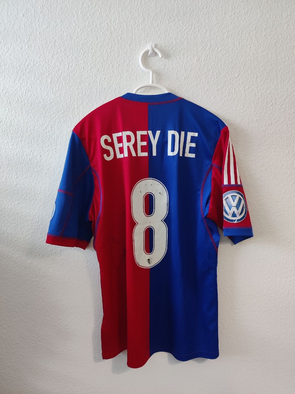 Adidas Leibchen & Hosen: FC Basel (Serey Die #8) 2013/14 (M) – Gebraucht aus Basel von Ringolero