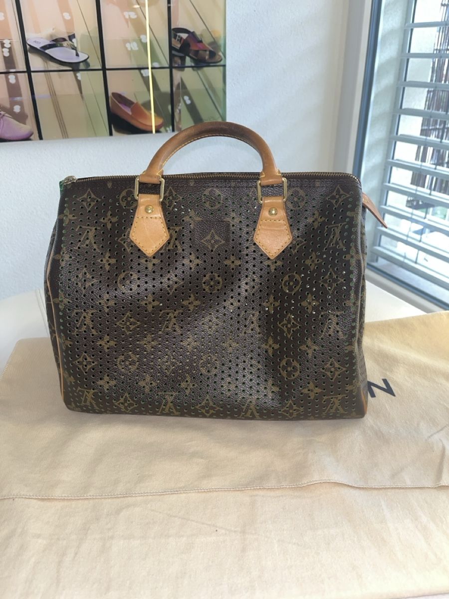 Louis Vuitton Borse da donna: Louis Vuitton Speedy 30 Perforé édition limitée 2006 – Usato da Sugiez venduto da Vuitton_for_life 1