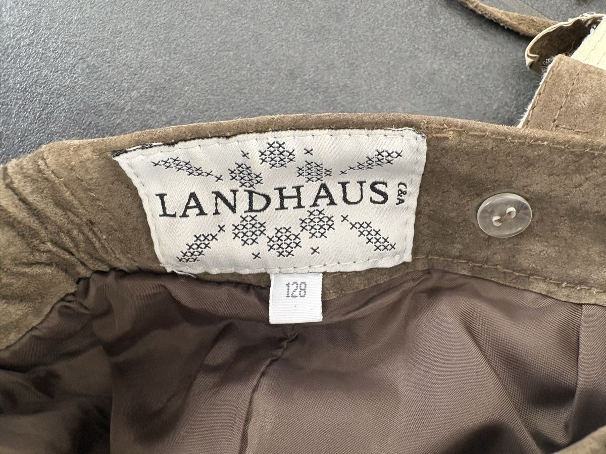 C&A Hosen: Kinder Lederhose Gr 128 – Gebraucht aus Waldkirch von bobby205 2