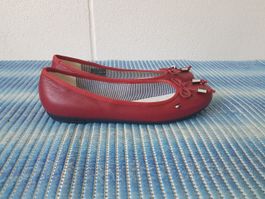 Tommy Hilfiger Leder Ballerina Grösse 38