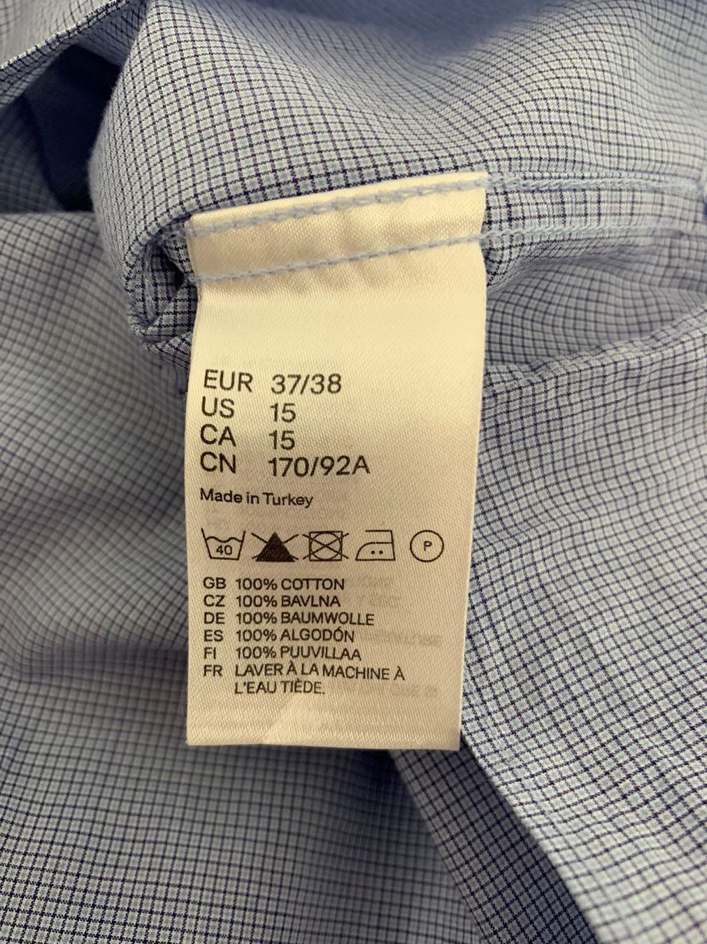 Camicie: LANVIN for H&M Hemd hellblau – Usato da Zürich venduto da DidierTG 5