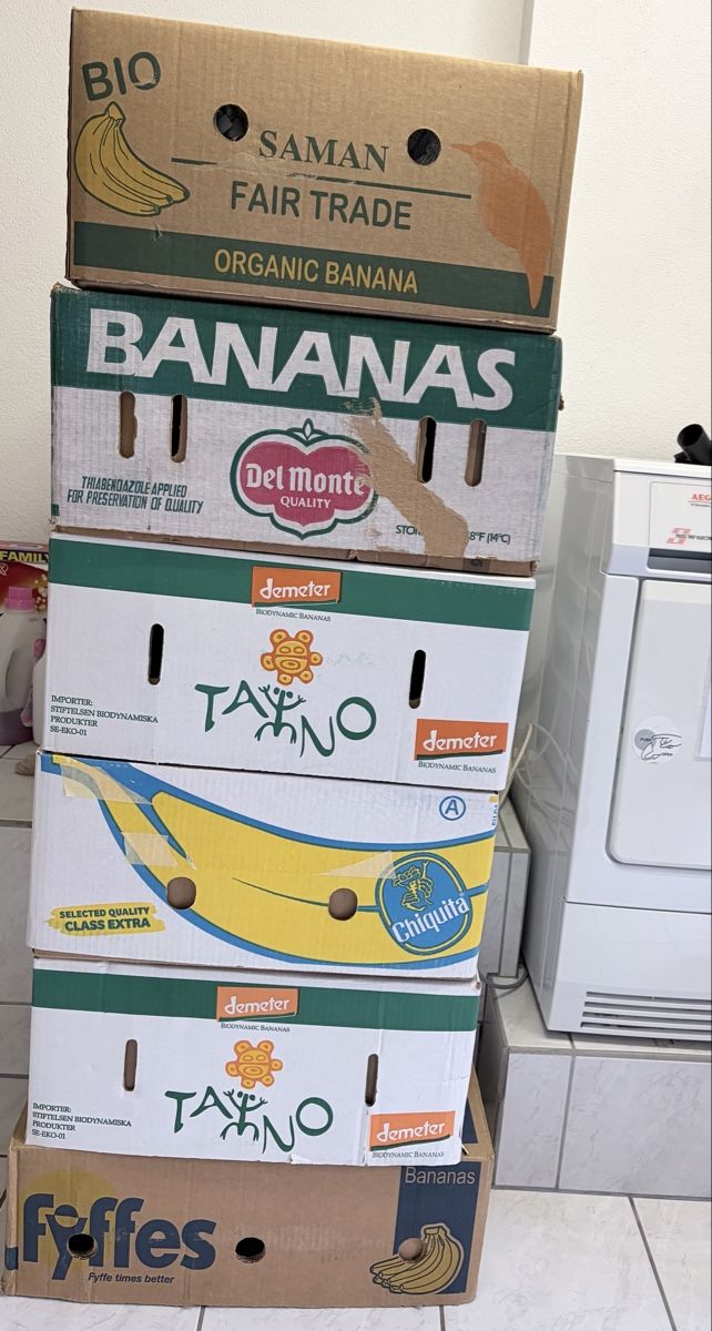 Cartoni: Bananenschachteln  – Usato da Uzwil venduto da Zoe_7