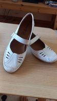 Damen Schuhe weiss Leder Grösse 41 guter Zustand