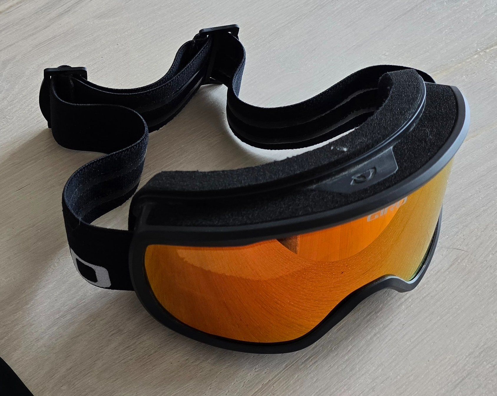 Giro Occhiali & Lenti: Skibrille Giro schwarz orange verspiegelt – Nuovo (secondo la descrizione) da Winterthur venduto da Mick77 1