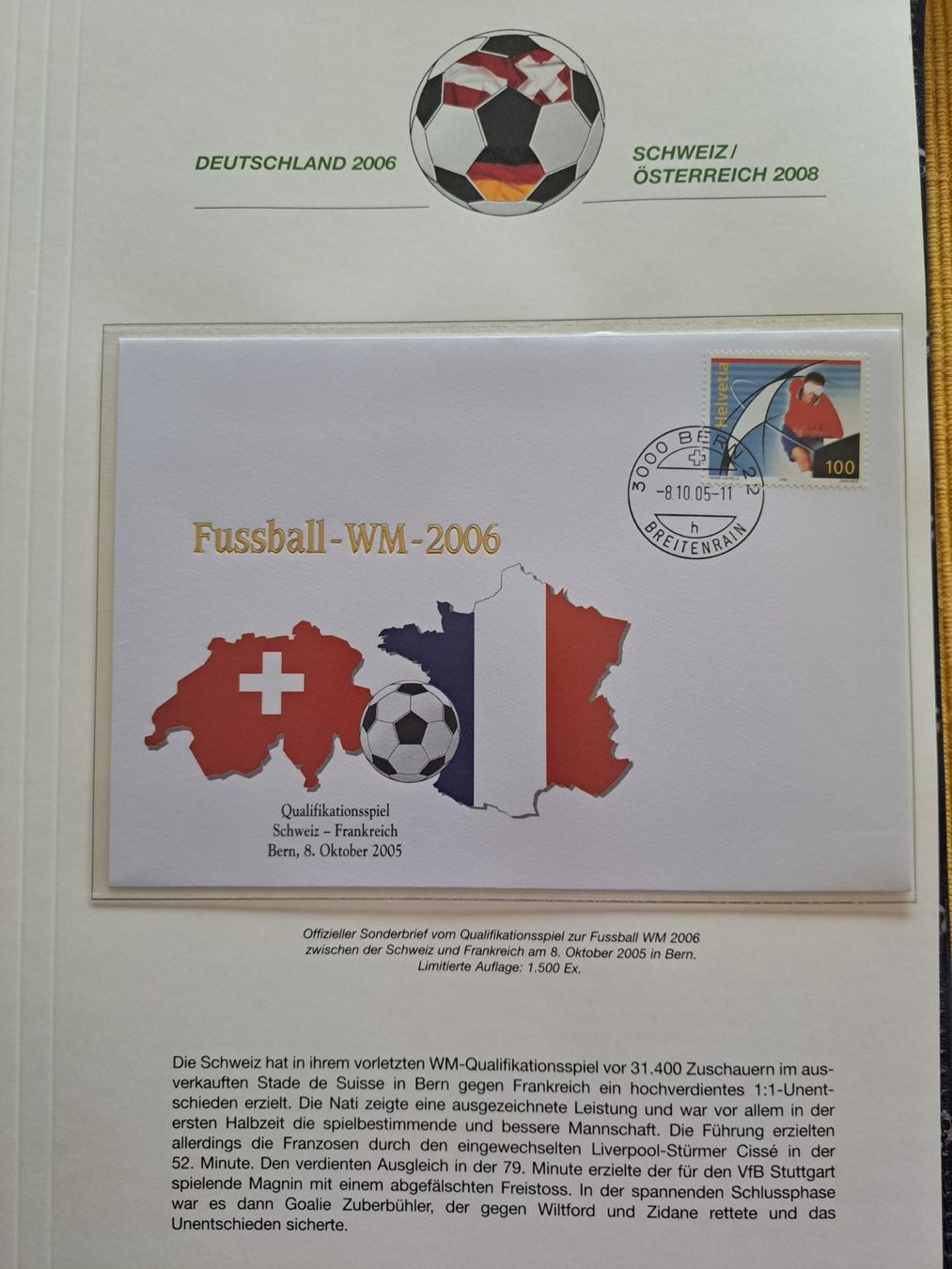 Album: Fussballalbum – Nuovo (secondo la descrizione) da Effretikon venduto da Girlen14 5