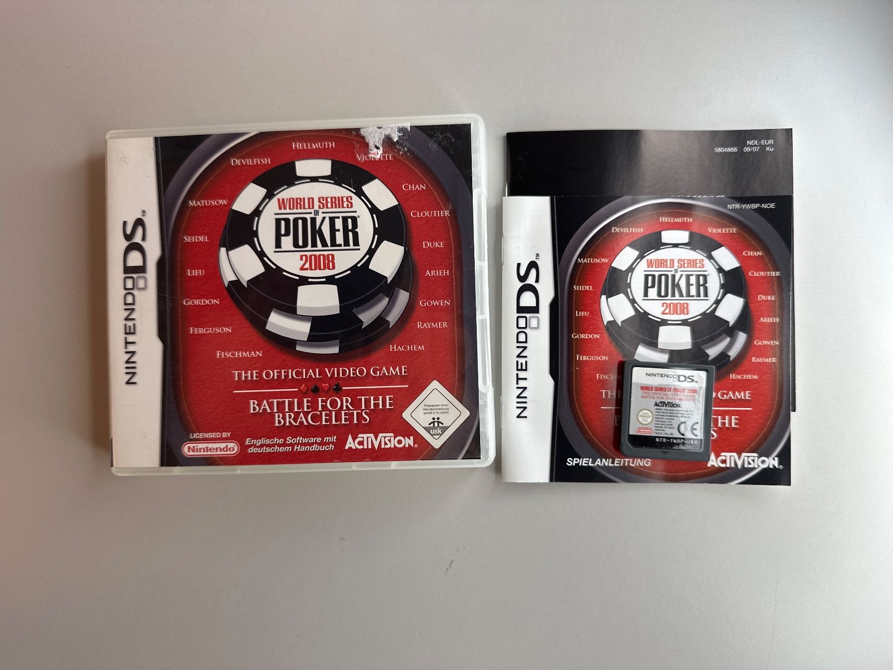Nintendo Giochi: World Series Poker 2008 - Nintendo DS – Usato da St.gallen venduto da taduz