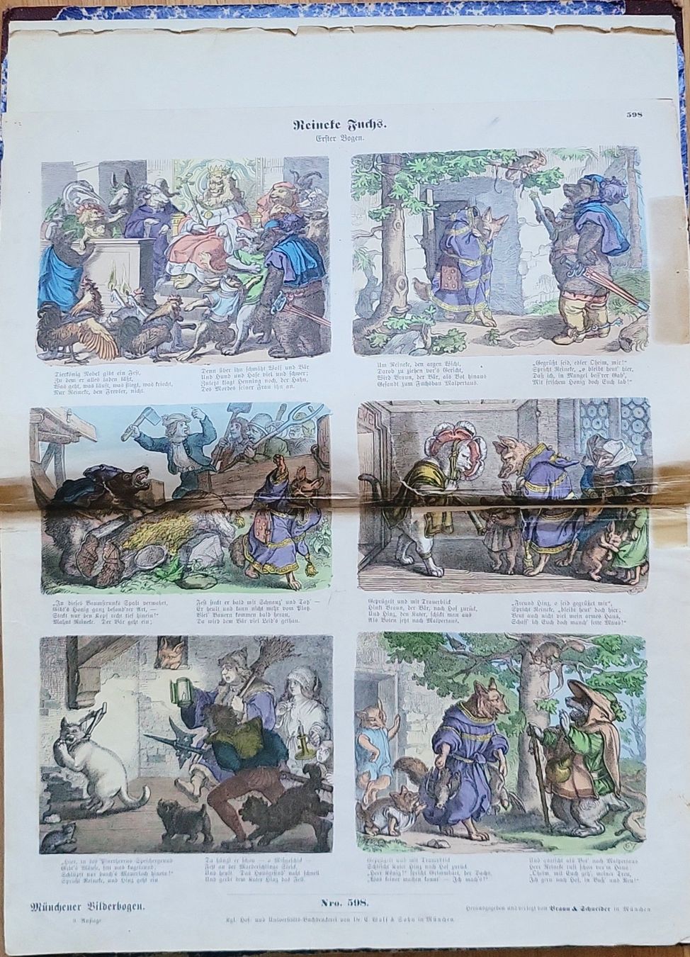 Libri: Antiker Münchner Bilderbogen, gebunden – Usato da Muttenz venduto da Mithrur 2