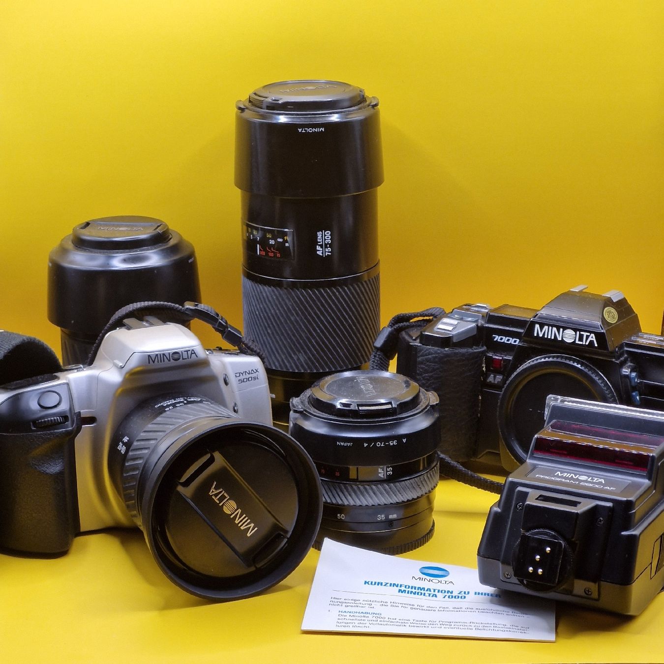 Minolta Appareil photo: Minolta AF Konvolut – D'occasion à Zürich par mbrunner48