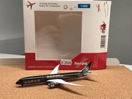 Herpa Boeing 787 Weihnachts Edition 2018 1:500