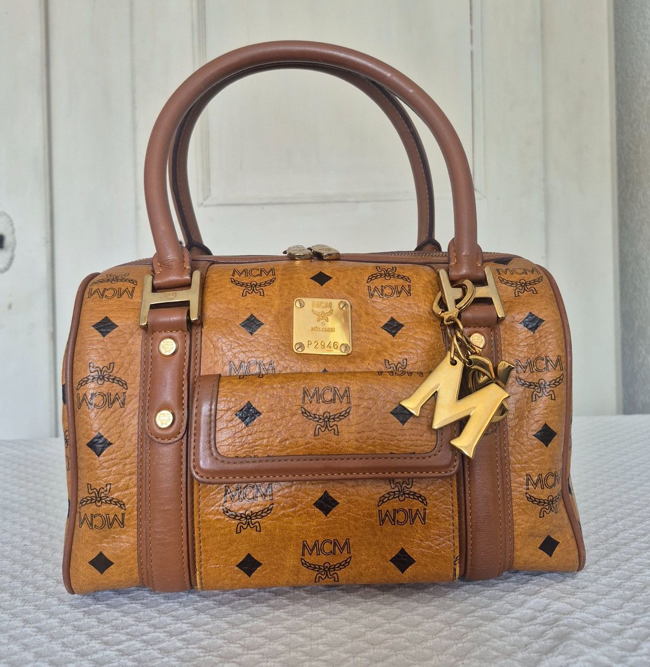 Mcm Borse da donna: MCM Boston Bag, inkl. Anhänger – Usato da Dottikon venduto da Pega7