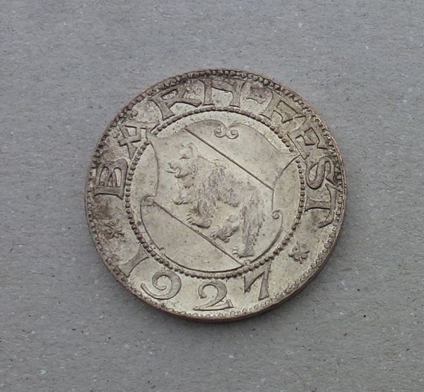 Medaglie: Medaille ++ Bärn-Fest 1927 – Usato da Walkringen venduto da Casablanca777 1