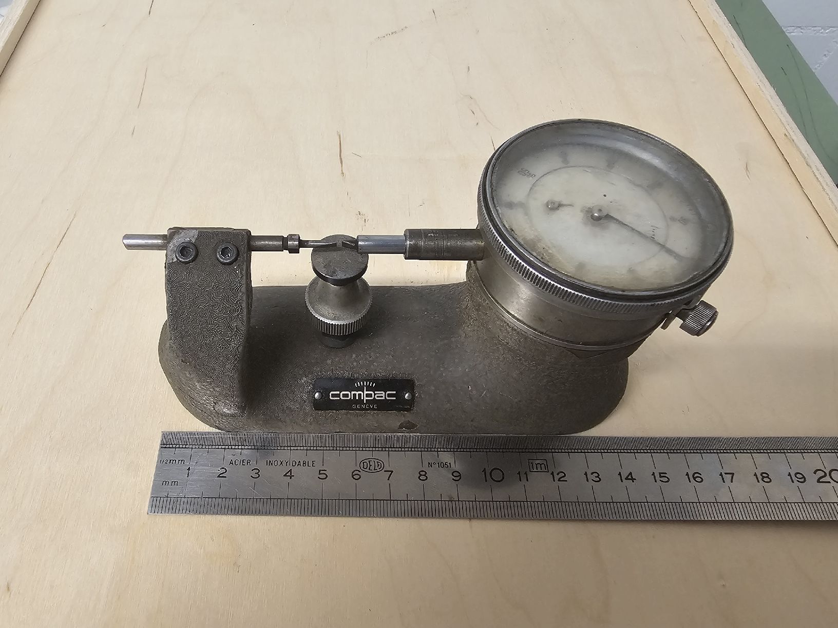 Misurare: Mikrometer Vintage Compac Genève – Usato da Biel/Bienne venduto da Switzerland92 4