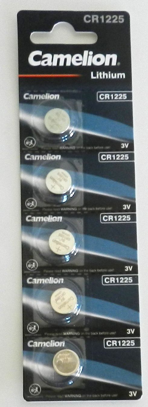 Caricatori & Batterie: 5 Knopfzellen CR1225 - 3Volt - Camelion – Nuovo e nell'imballaggio originale da Zürich venduto da hpr_3029