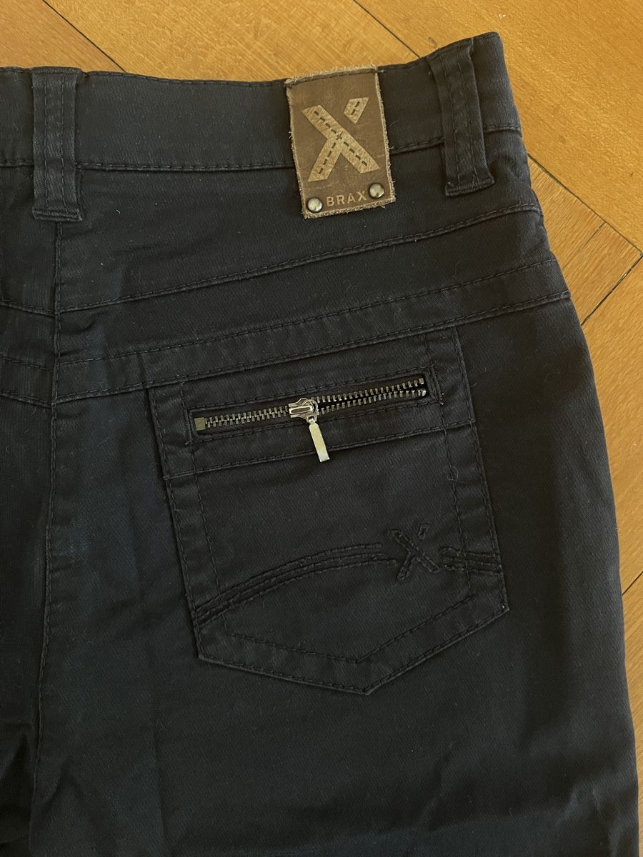 Brax Hosen: Stoffhose schwarz, Grösse 36/38 – Gebraucht aus Bern von sosophie 2