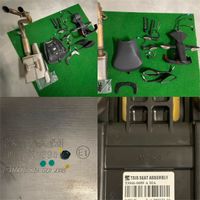 Kawasaki Leuchte Sitz Auspuff Spiegel NEU