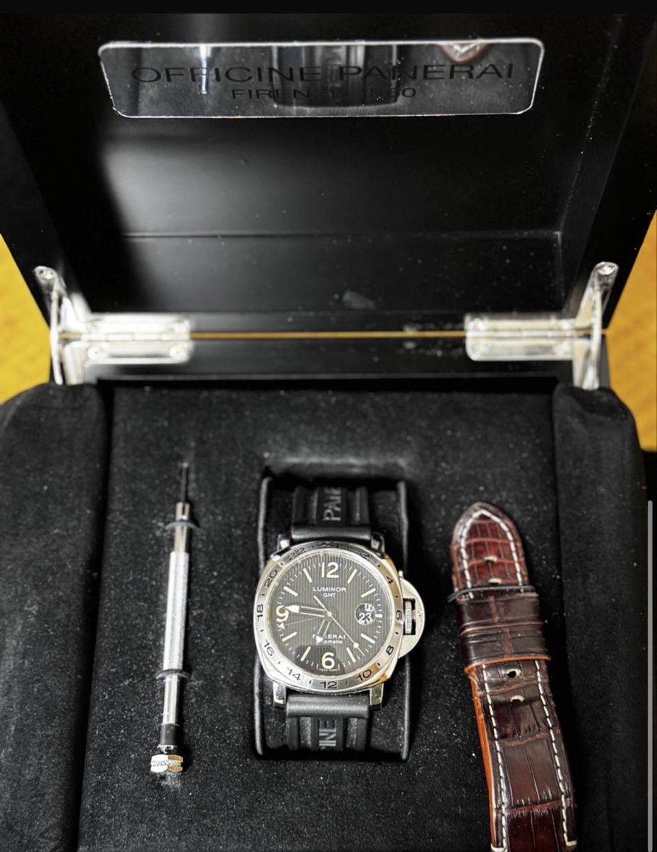 Panerai Orologi: Panerai GMT LUMINOR – Usato da Gsteig b. Gstaad venduto da Isciisci07