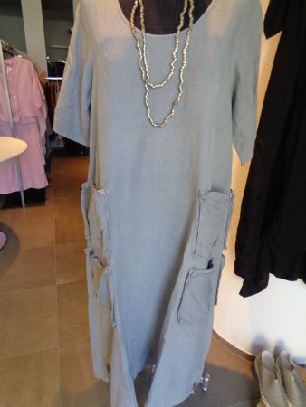 Frequences Leinenkleid - L