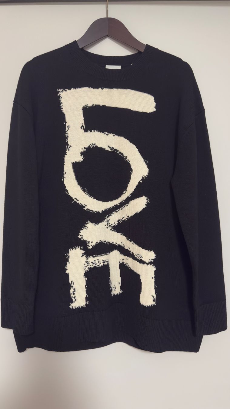 Burberry Maglioni & Felpe: Burberry Locklyn LOVE Oversize-Pullover aus 100 % Wolle – Usato da Bern venduto da n9j_ptl6 2