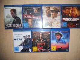 7 Stk. diverse Blu-ray Filme, teilw. OVP, siehe Fotos