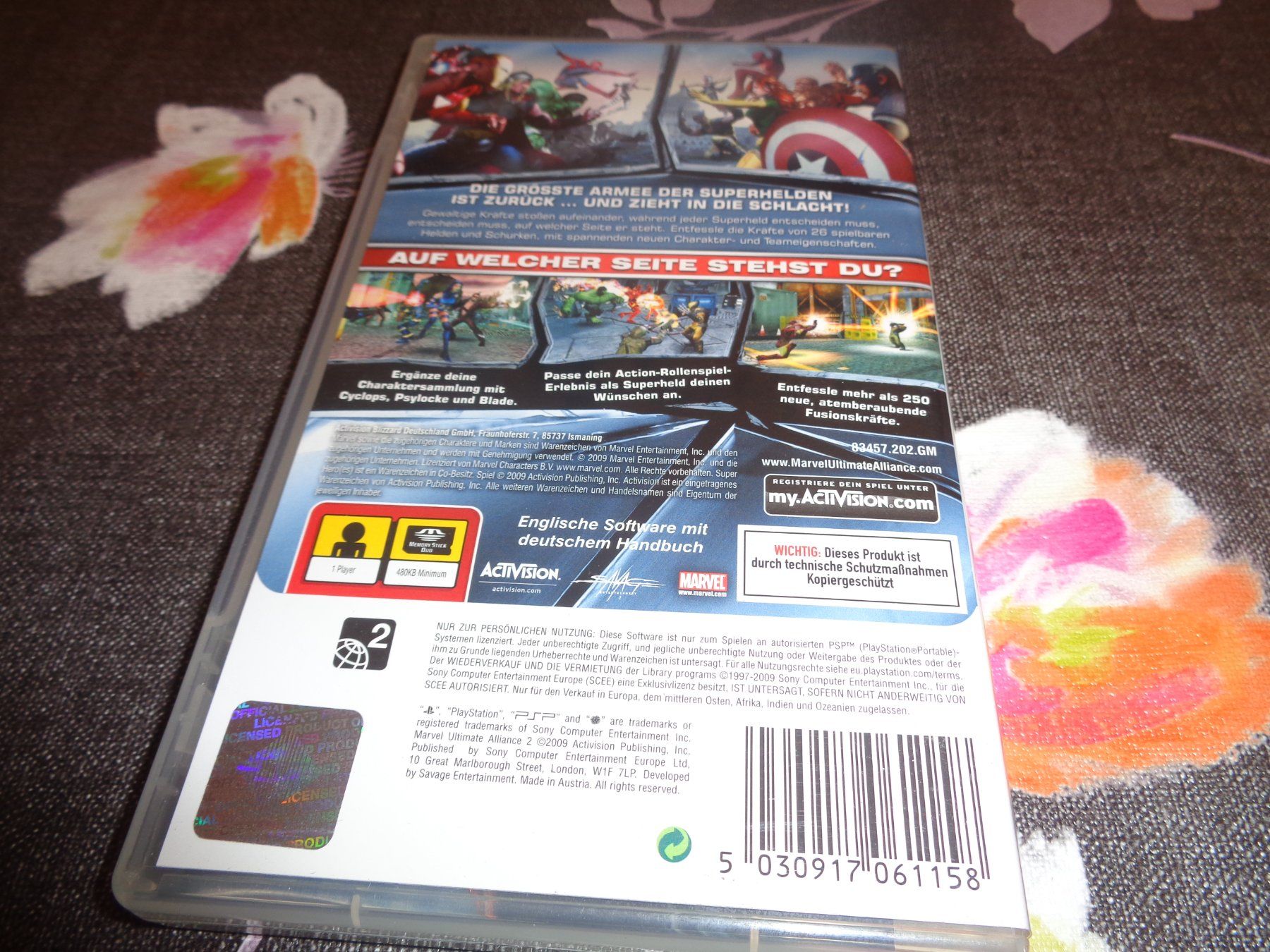 Spiele: Marvel Ultimate Alliance 2 PSP – Gebraucht aus Olten von Disc-Ausverkauf 2