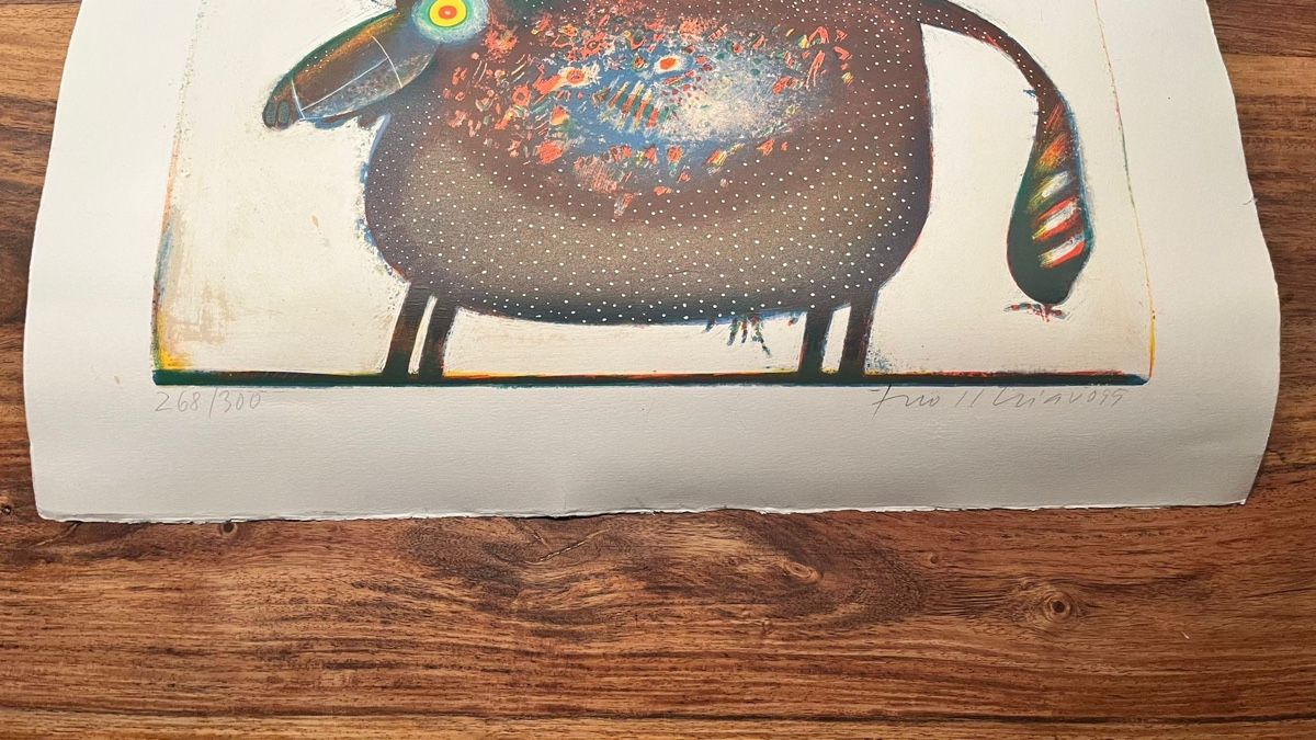 Grafica & Litografie: Schweizer Kunst- Lithografie Elso Schiavo – Usato da Oberrüti venduto da Shira69 1