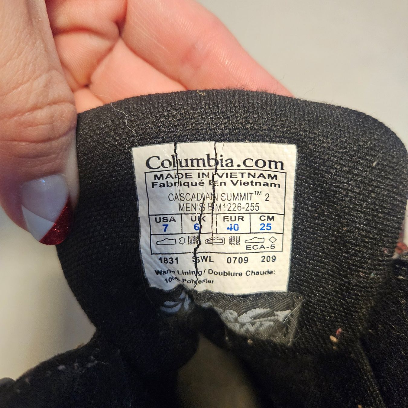 Columbia Scarpe da uomo: Bottes de neige Columbia Cascade Summit, taille 40 – Usato da Verbier venduto da gab_2klq 2