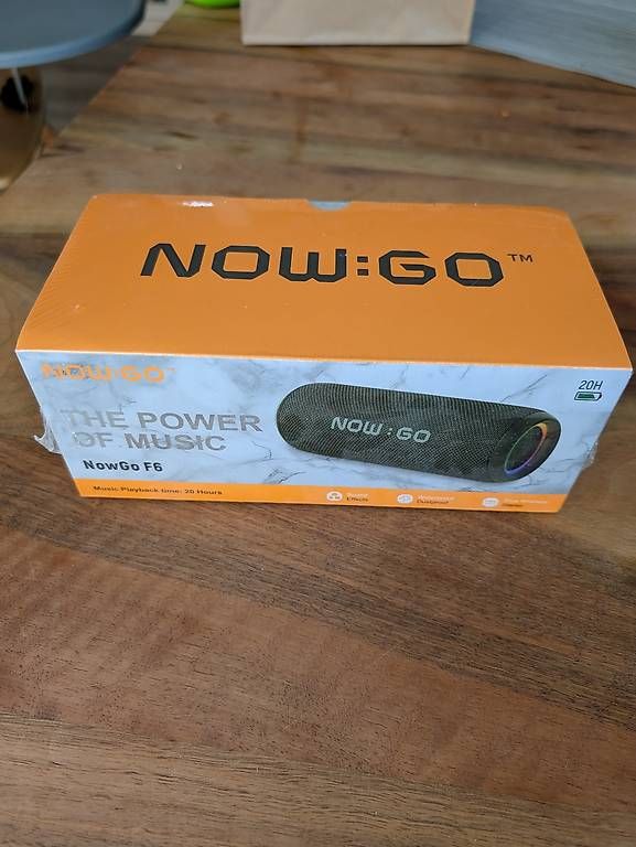 Casse acustiche: NowGo F6 Bluetooth Lautsprecher  – Nuovo e nell'imballaggio originale da Emmenbrücke venduto da mae_f96f 1