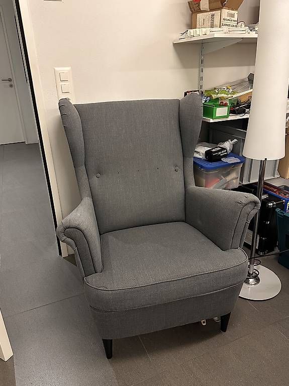 Sessel: Sessel Strandmon dunkelgrau IKEA – Gebraucht aus Binningen von ari_56s2