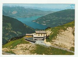 Postkarte Schynige Platte, Fliegeraufnahme mit Thunersee