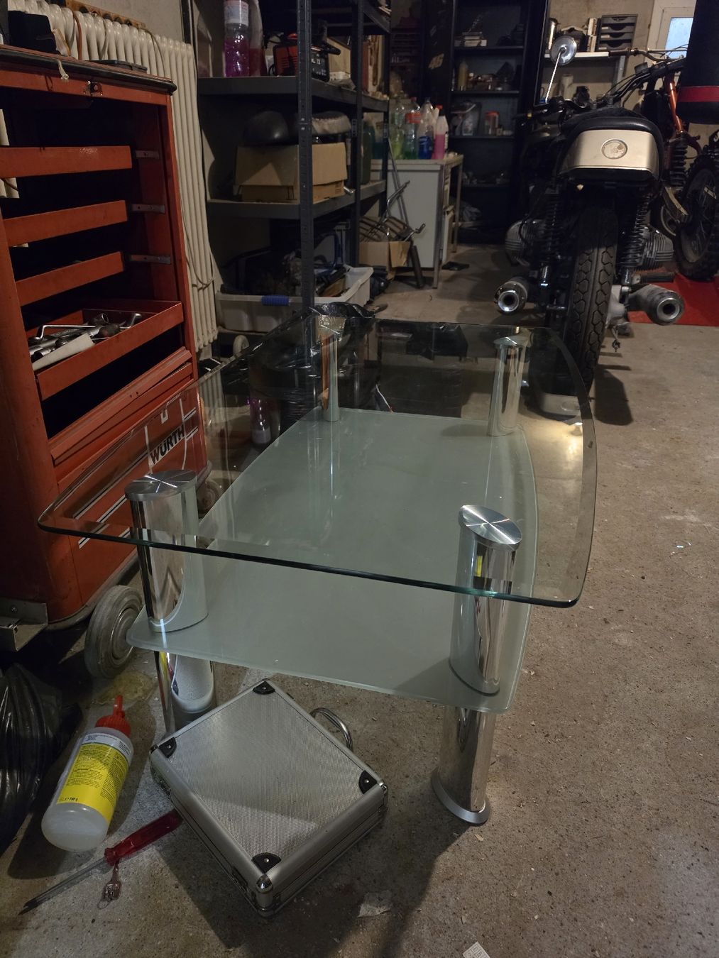 Tables: Table basse en verre – D'occasion à Cossonay-Ville par and_n2zh 4