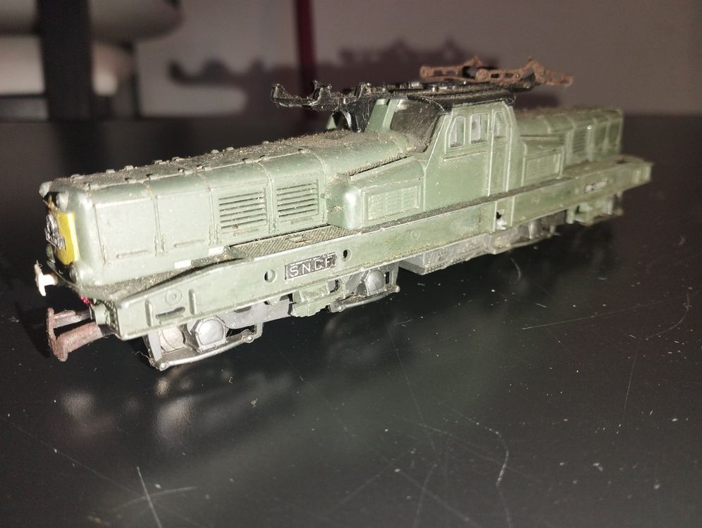 ANCIEN COFFRET TROBY de 1950 locomotive voitures voyageurs wagon porte-voitures EUR 30,00