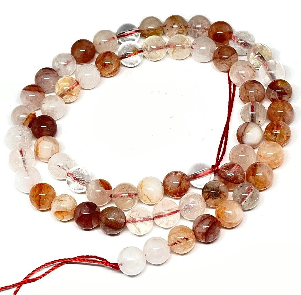 Pietre preziose: Natürliche Kupfer Rutil Quartz Perlen, 6mm – Nuovo (secondo la descrizione) da Thun venduto da Creative-Art-Tess 1