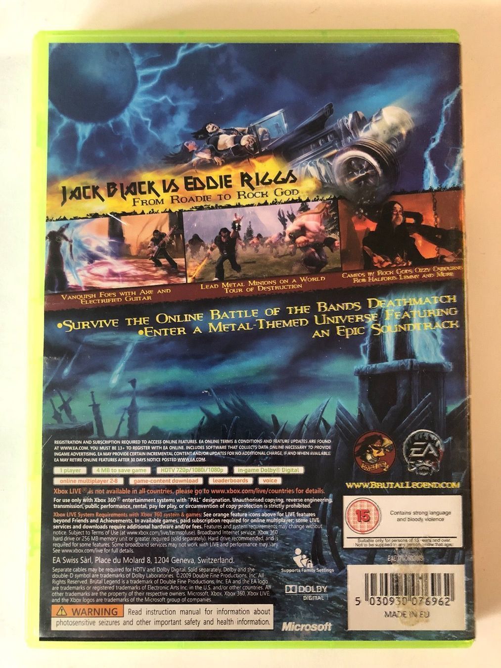 Microsoft Giochi: Brütal Legend für Xbox 360 – Usato da Kestenholz venduto da Mad18 1