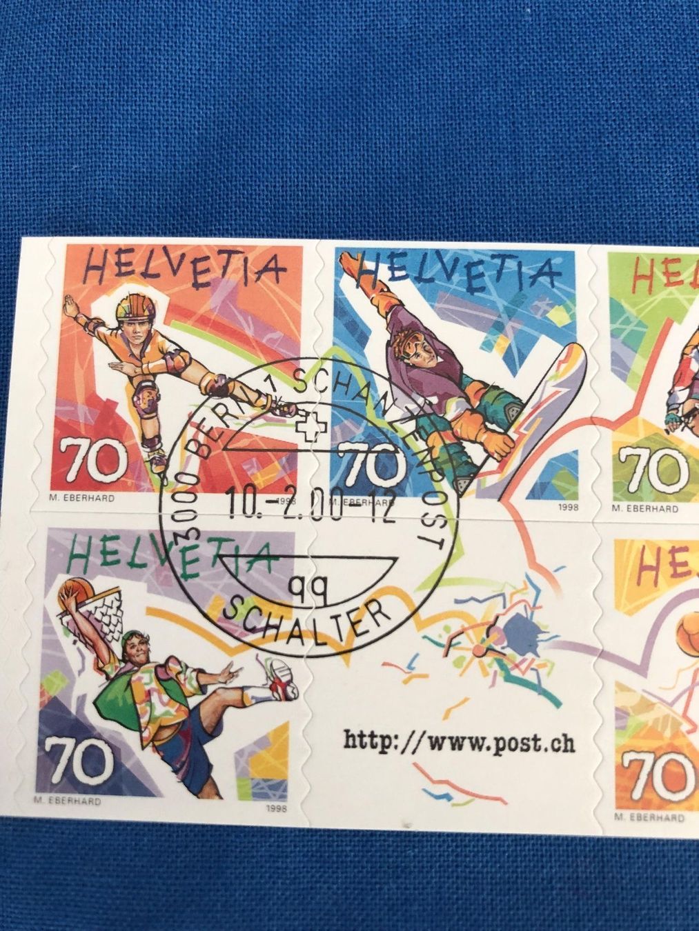 Tutti i francobolli: 1998 Jugend, Freizeit, Sport – Usato da Horw venduto da Luki49 1