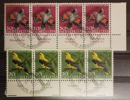 4225) 1969, im 4-Streifen ET Vollstempel mit Tabs