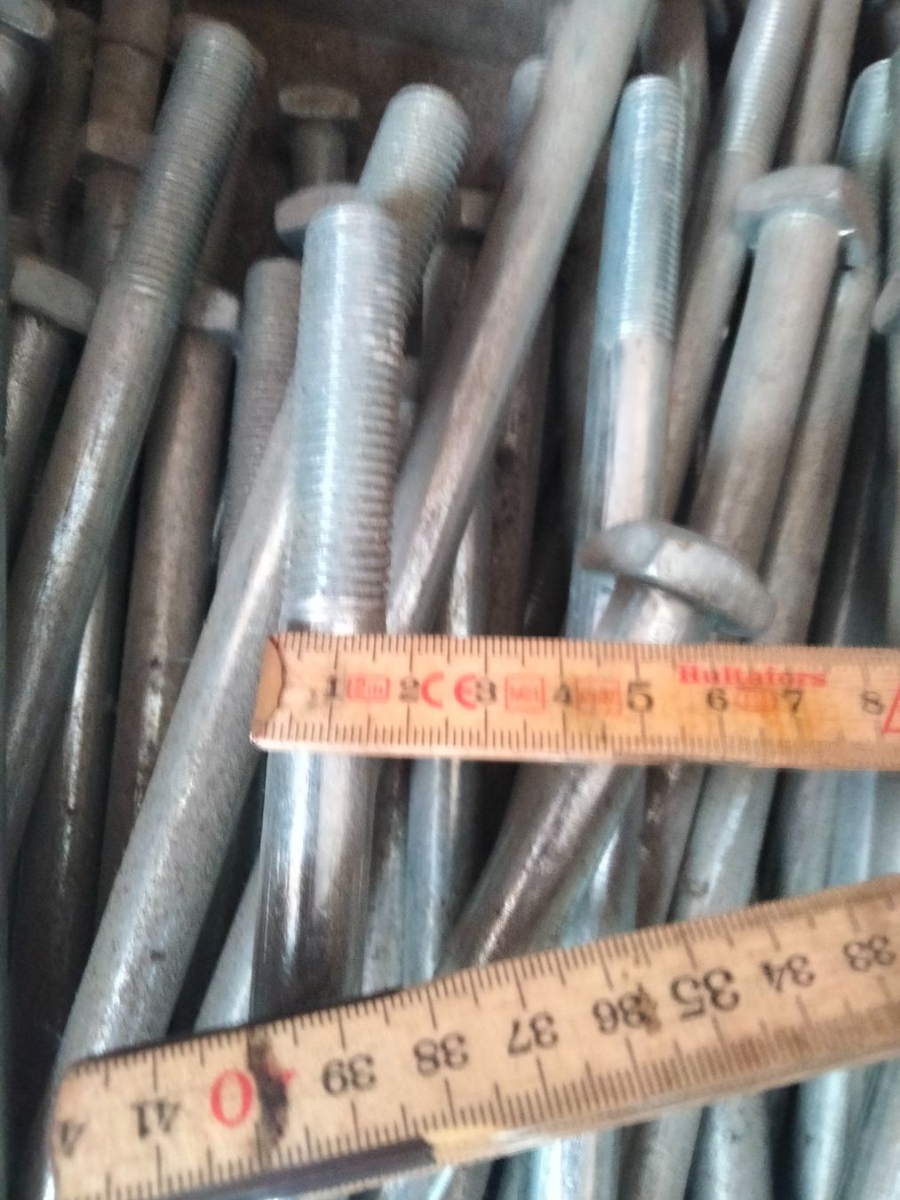Ferramenta: Bauschrauben M16 X 420mm Güte 4.6 – Nuovo (secondo la descrizione) da Kleinbösingen venduto da Zx6r75 6