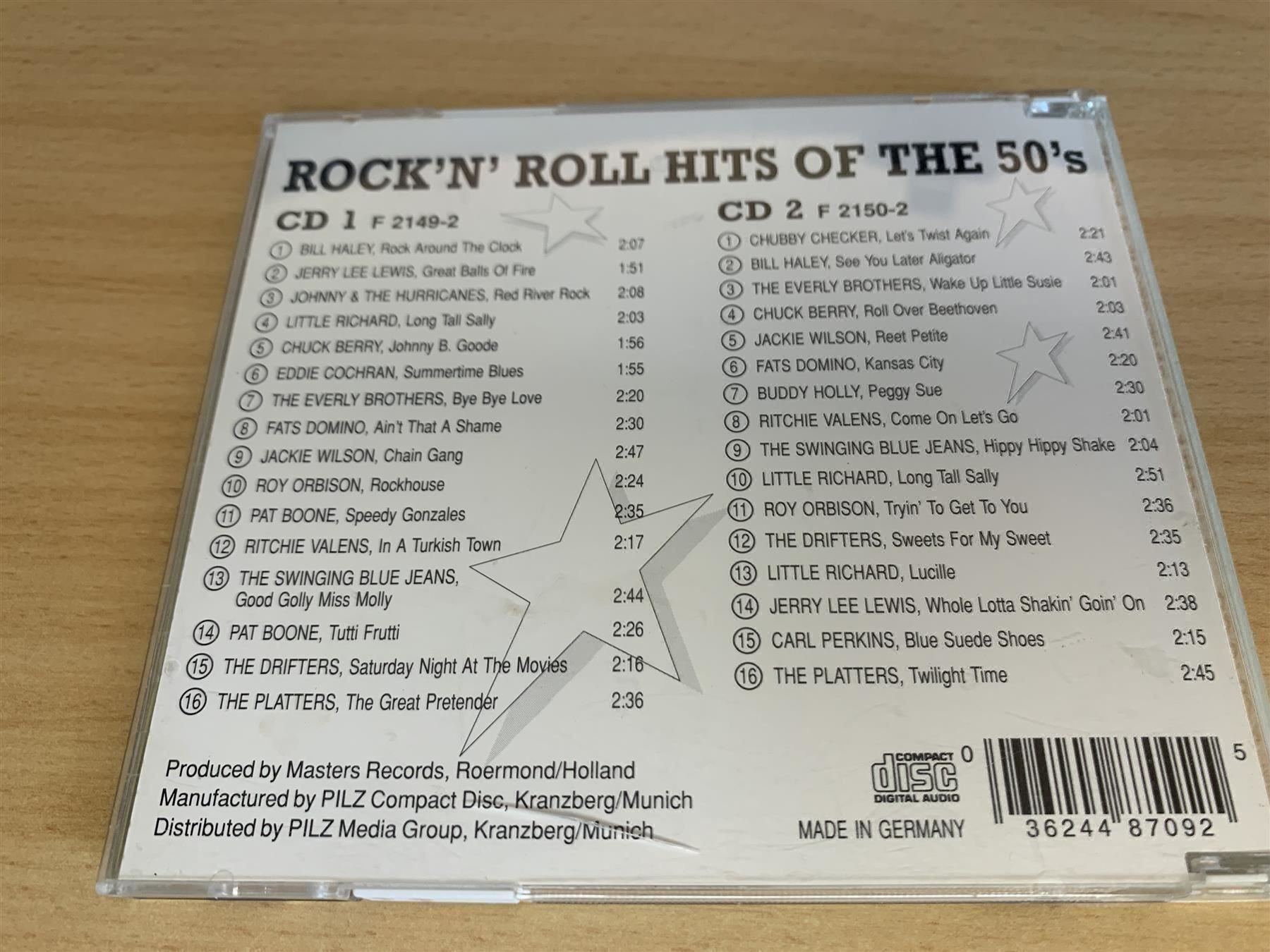 CDs: Rock 'N' Roll Hits Of The 50's - 2 CD – Gebraucht aus Rikon im Tösstal von Alpenmutz 1