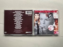DAVID BOWIE tolle CD Changes Kult schönes Poster inlet Ryko